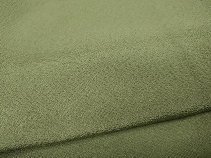 平和屋着物●上質な色無地　柳茶色　正絹　逸品　CABJ6720ut