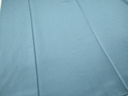 平和屋着物●上質な色無地　浅縹色　正絹　逸品　CABJ6724ut