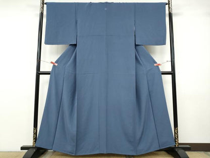平和屋着物●上質な色無地　薄花色　正絹　逸品　CABJ6726ut