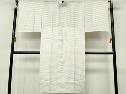 平和屋着物●長襦袢　無双仕立て　鱗地紋　正絹　逸品　CABJ6732ut