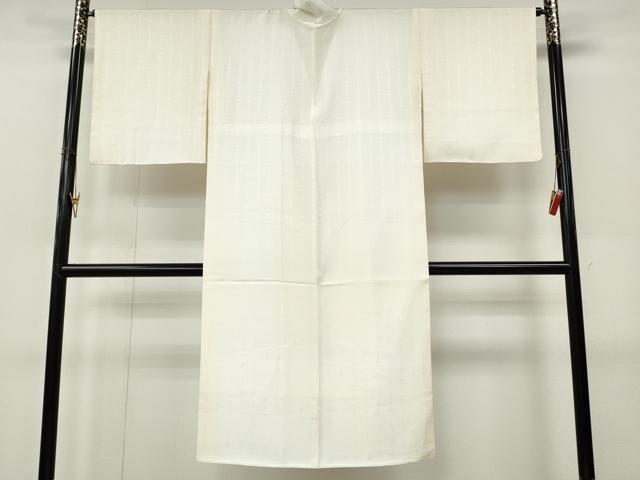 平和屋着物●長襦袢　袷　文字地紋　正絹　逸品　CABJ6734ut