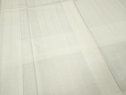 平和屋着物●長襦袢　袷　文字地紋　正絹　逸品　CABJ6734ut