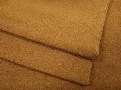 平和屋着物●上質な色無地　琥珀色　正絹　逸品　未使用　CABJ6736ut