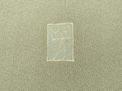 平和屋着物●本加賀友禅作家　沢飯芳雄　訪問着　枝花文　正絹　逸品　CABJ6743ut