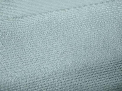 平和屋着物●上質な色無地　灰青色　正絹　逸品　未使用　CABJ6747ut