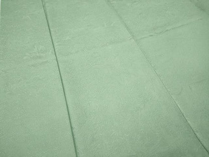 平和屋着物●上質な色無地　円山慶挙　松波風竹　裏葉柳色　正絹　逸品　CABJ6754ut