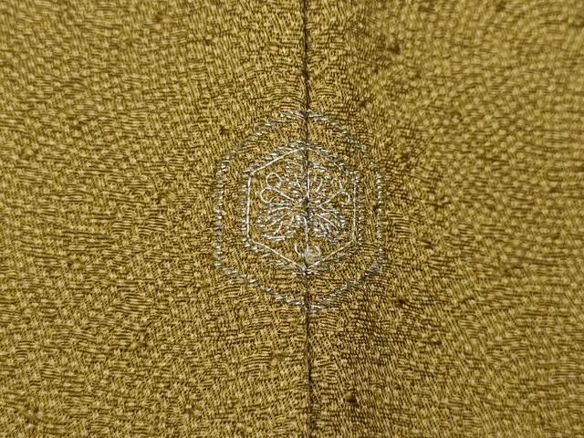 平和屋着物●江戸小紋　作家物　鮫小紋柄　鈴乃屋扱い　正絹　逸品　CABJ6758ut