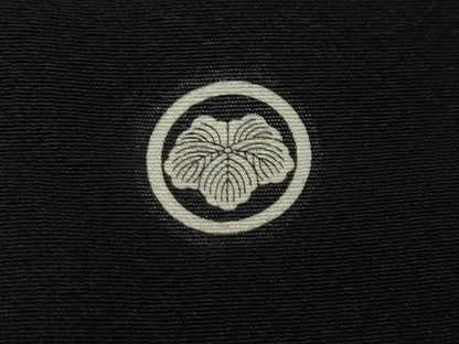 平和屋着物●豪華黒留袖　作家物　正倉院花文　金銀彩　正絹　逸品　CABJ6776ut