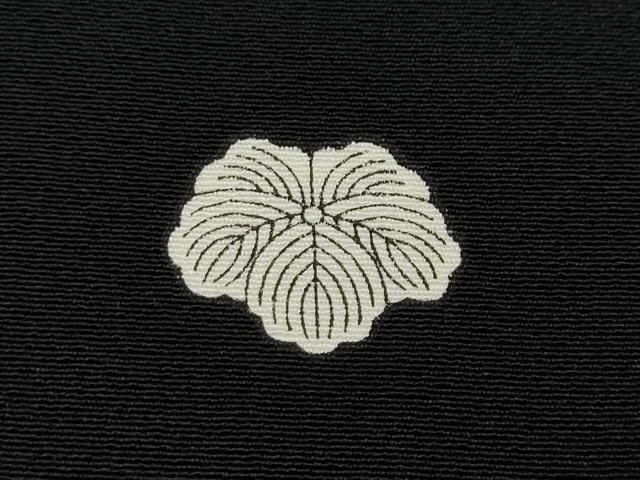 平和屋着物●ブライダルファッションデザイナー・桂由美　黒留袖　刺繍　熨斗花文　暈し染め　金銀彩　正絹　逸品　CABJ6781ut