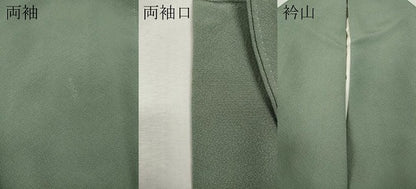 平和屋着物●上質な色無地　薄青色　正絹　逸品　CABJ6788ut