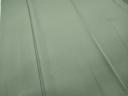 平和屋着物●上質な色無地　薄青色　正絹　逸品　CABJ6788ut