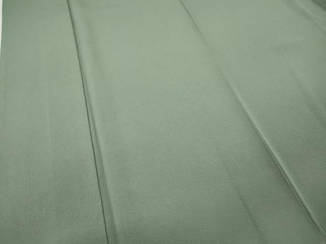平和屋着物●上質な色無地　薄青色　正絹　逸品　CABJ6788ut