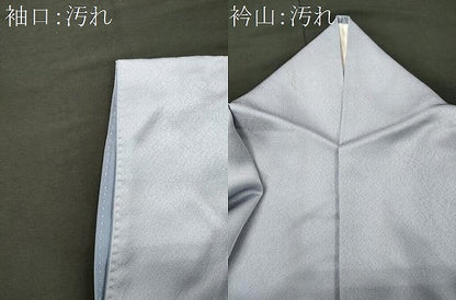 平和屋着物■訪問着　手描き　風景草木文　暈し染め　正絹　逸品　CABJ6849oy