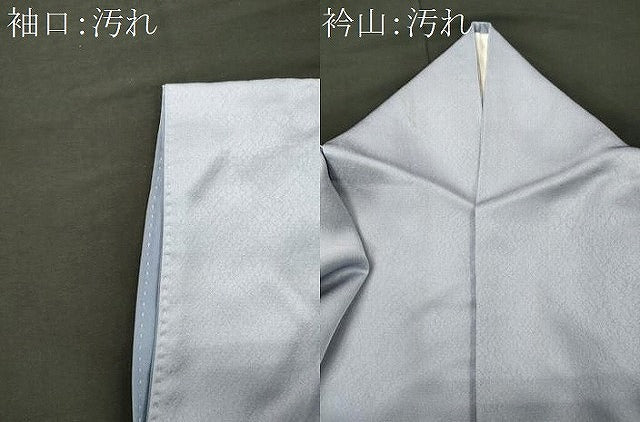 平和屋着物■訪問着　手描き　風景草木文　暈し染め　正絹　逸品　CABJ6849oy