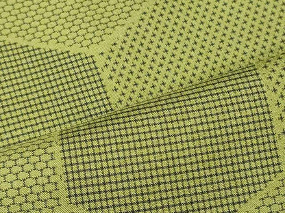 平和屋着物■上質な小紋　亀甲文　正絹　逸品　未使用　CABJ6873oy