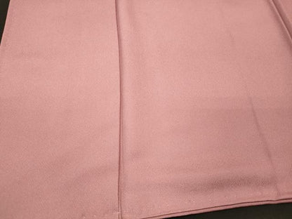 平和屋着物■上質な色無地　石竹色　正絹　逸品　CABJ6882oy