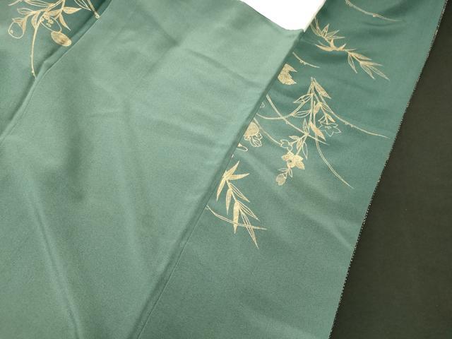 平和屋着物■上質な小紋　菱花文　正絹　逸品　CABJ6884oy