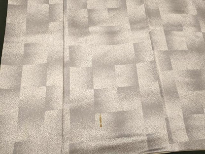 平和屋着物■上質な小紋　霞文　たたき染め　正絹　逸品　CABJ6889oy