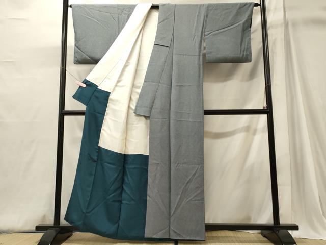 平和屋着物■江戸小紋　鮫小紋柄　正絹　逸品　CABJ6897oy