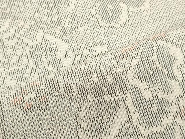 平和屋着物■上質な紬　風景草木文　正絹　逸品　CABJ6899oy