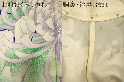 平和屋着物■豪華振袖　駒刺繍　乱菊　金銀彩　正絹　逸品　CABJ6904oy