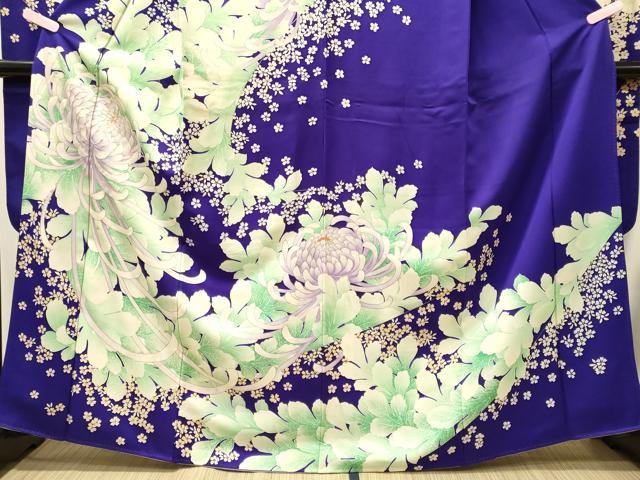 平和屋着物■豪華振袖　駒刺繍　乱菊　金銀彩　正絹　逸品　CABJ6904oy