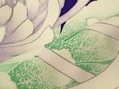 平和屋着物■豪華振袖　駒刺繍　乱菊　金銀彩　正絹　逸品　CABJ6904oy