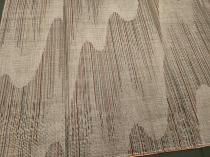 平和屋着物■本場大島紬　9マルキ　抽象文様　正絹　逸品　未使用　CABJ6913oy