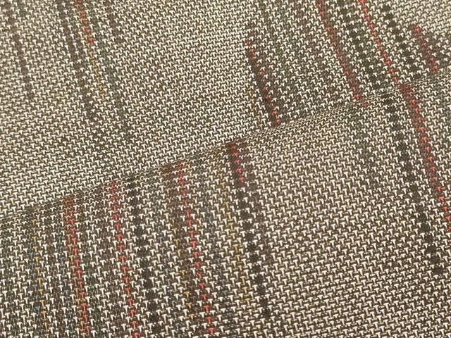平和屋着物■本場大島紬　9マルキ　抽象文様　正絹　逸品　未使用　CABJ6913oy