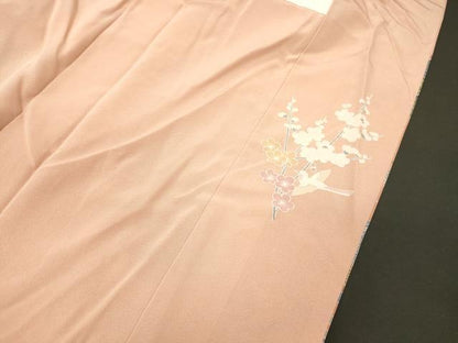 平和屋着物■訪問着　飛鳥枝花文　暈し染め　正絹　逸品　CABJ6915oy