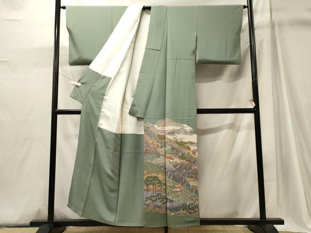 平和屋着物■豪華色留袖　作家物　修学院離宮　正絹　逸品　CABJ6925oy