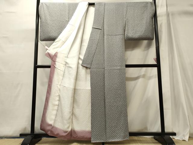 平和屋着物■上質な小紋　総絞り　正絹　逸品　CABJ6958oy