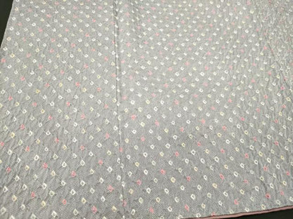 平和屋着物■上質な小紋　総絞り　正絹　逸品　CABJ6958oy