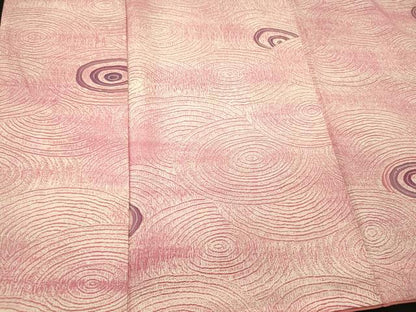 平和屋着物■上質な小紋　丸文　正絹　逸品　CABJ6965oy
