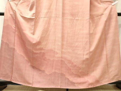 平和屋着物■訪問着　雲取り文　暈し染め　正絹　逸品　CABJ6975oy
