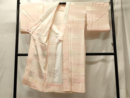 平和屋着物■長襦袢　無双仕立て　作家物　花霞　暈し染め　正絹　逸品　CABJ6981oy