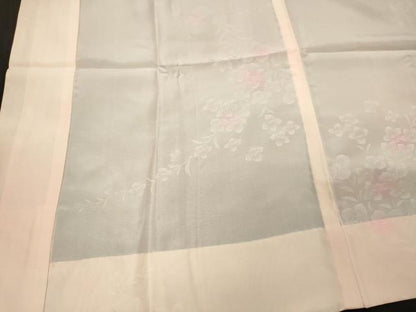 平和屋着物■長襦袢　無双仕立て　草花地紋　暈し染め　正絹　逸品　CABJ6982oy