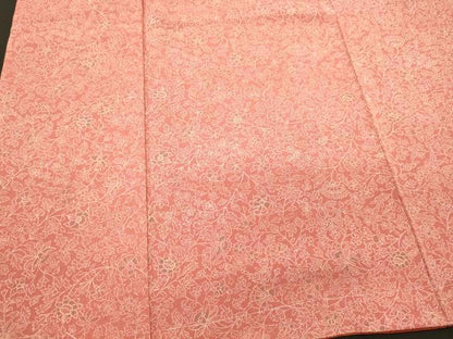 平和屋着物■上質な小紋　更紗花唐草文　正絹　逸品　CABJ6992oy