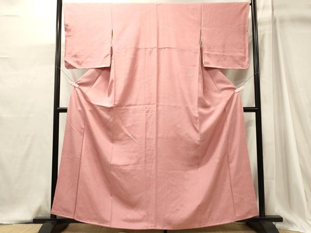 平和屋着物■上質な小紋　文箱花文　正絹　逸品　未使用　CABJ6997oy