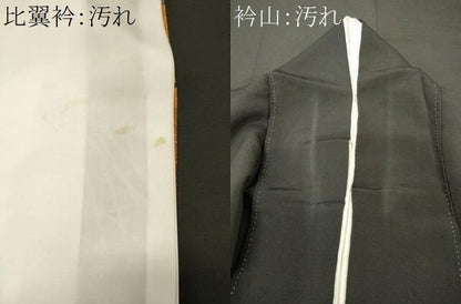 平和屋着物■豪華黒留袖　駒刺繍　菊文　金彩　正絹　逸品　CABJ7005oy