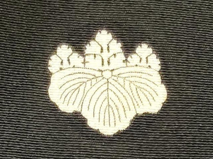 平和屋着物■豪華黒留袖　御所車笠松文　暈し染め　金彩　正絹　逸品　CABJ7026oy