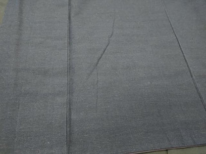 平和屋着物■男性　紬　留紺色　正絹　逸品　CABJ7031oy