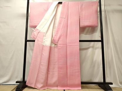平和屋着物■上質な小紋　作家物　流線文　暈し染め　正絹　逸品　CABJ7087oy