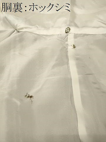 平和屋着物■上質な紬　幾何学文　正絹　逸品　未使用　CABJ7135oy