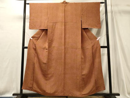平和屋着物■上質な小紋　霞文　暈し染め　正絹　逸品　CABJ7136oy