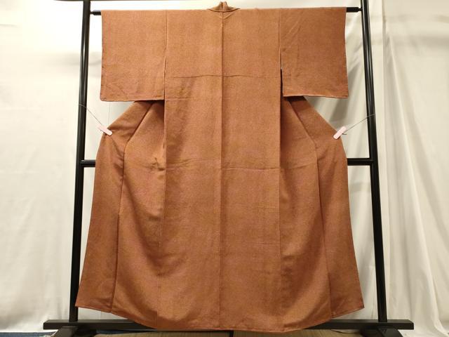 平和屋着物■上質な小紋　霞文　暈し染め　正絹　逸品　CABJ7136oy