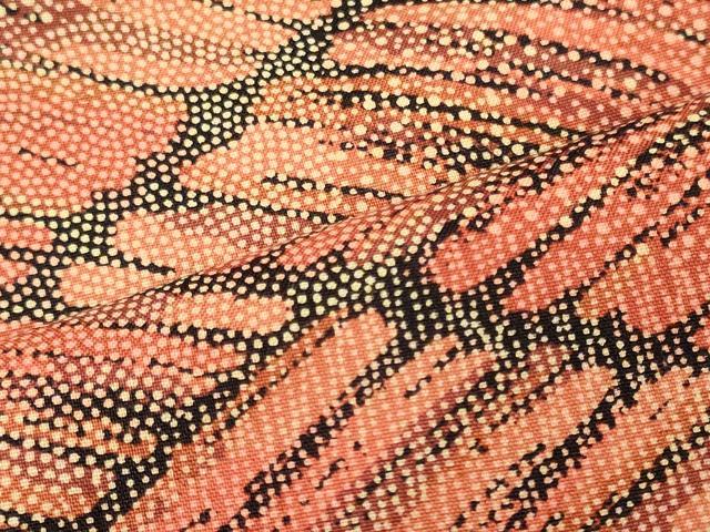 平和屋着物■上質な小紋　斜線文　黒地　正絹　逸品　CABJ7138oy