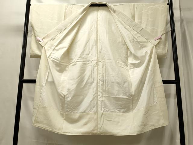 平和屋着物■長襦袢　袷　地紋起こし　雪輪芝丸文　暈し染め　正絹　逸品　CABJ7151oy