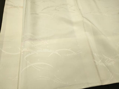 平和屋着物■長襦袢　袷　地紋起こし　雪輪芝丸文　暈し染め　正絹　逸品　CABJ7151oy