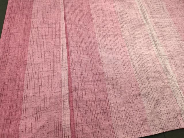 平和屋着物■上質な紬　間道　正絹　逸品　CABJ7158oy